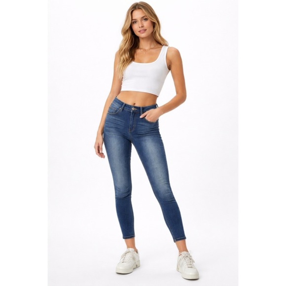 ENJEAN High Rise Skinny Jeans Juniors Size 9‎